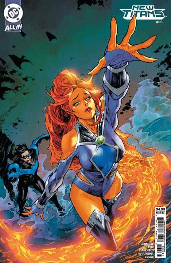 New Titans #35 Cover C Stephen Segovia Card Stock Variant | BD Cosmos
