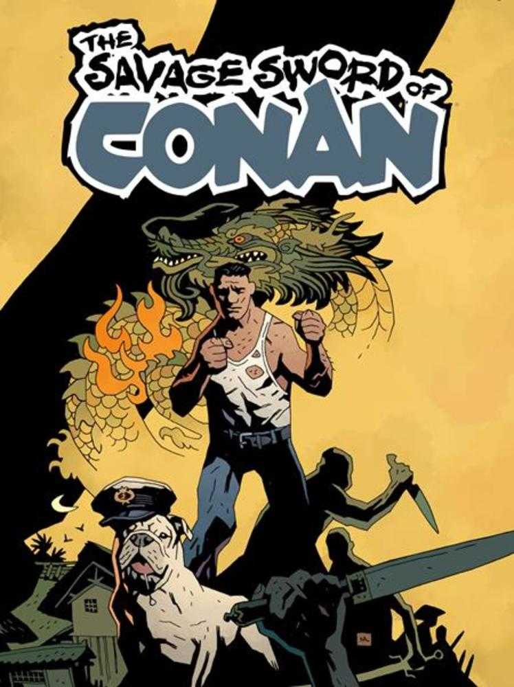 Savage Sword Of Conan TPB Volume 04 Direct Market Edition Mike Mignola Cover (Mature) | BD Cosmos
