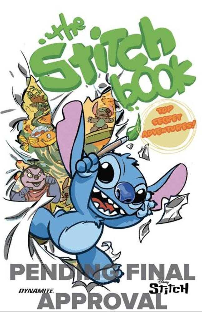 Stitch Book Top Secret Adventures Hardcover | BD Cosmos
