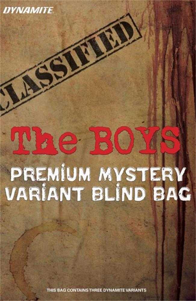 Boys #1 DYNAMITE Bloody Blind Bag [One Shot] 06/24/2026 | BD Cosmos