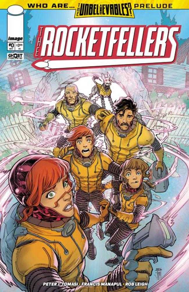 Rocketfellers #0 Cover A Francis Manapul | BD Cosmos