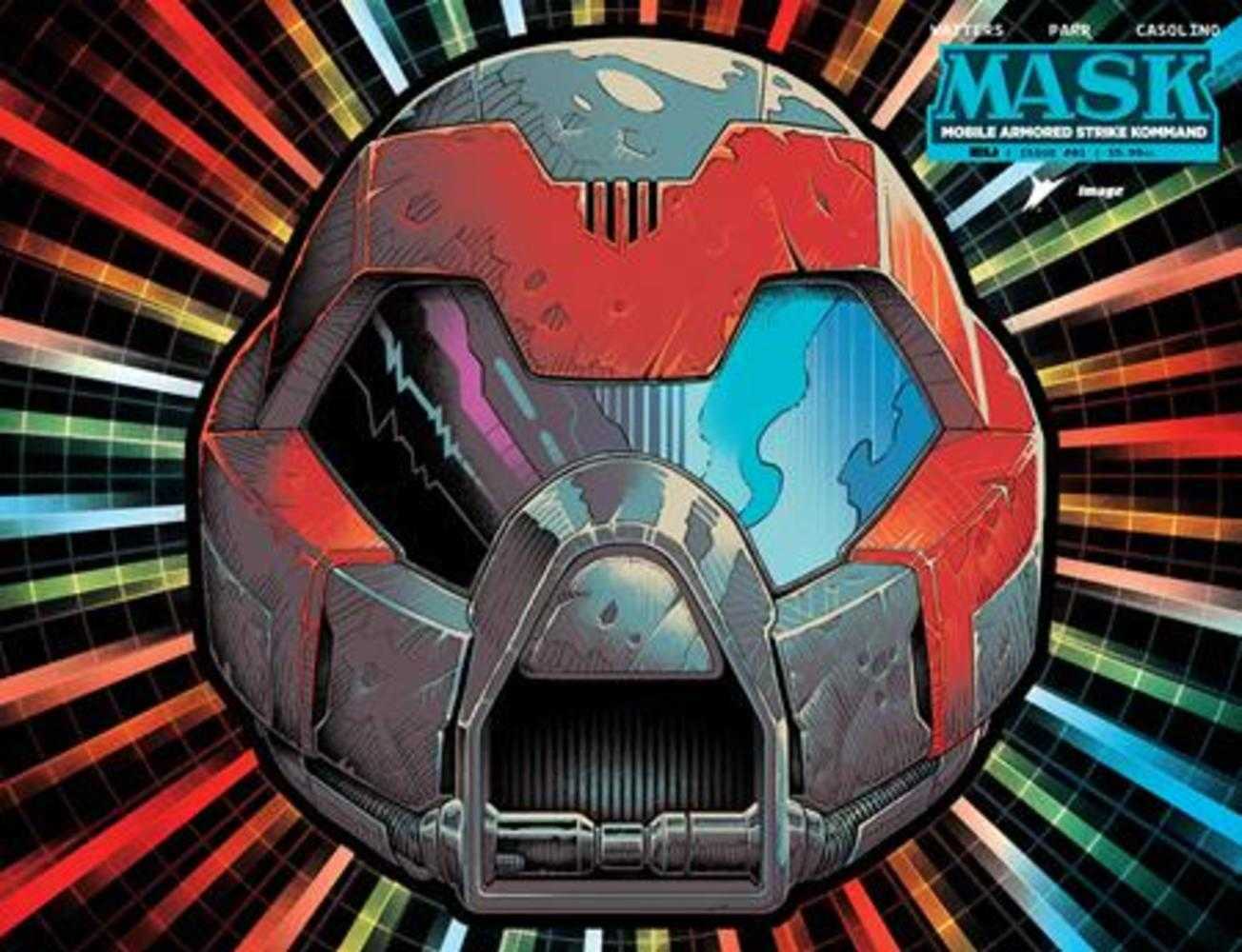 Mask #1 Image P Parr & Preece & Juarez Die Cut Foil Mask 06/10/2026 | BD Cosmos