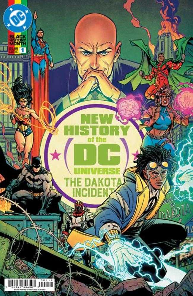 New History Of The DC Universe The Dakota Incident #1 2nd Print DC A Olortegui 04/22/2026 | BD Cosmos