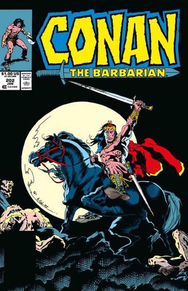 Conan The Barbarian The Original Comics Omnibus Volume 08 Direct Market Edition Armando Gil Cover (Mature) | BD Cosmos