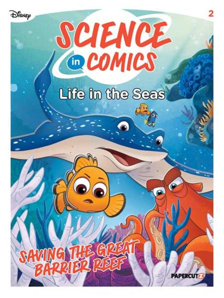 Disney Science In Comics Hardcover Life In The Seas | BD Cosmos