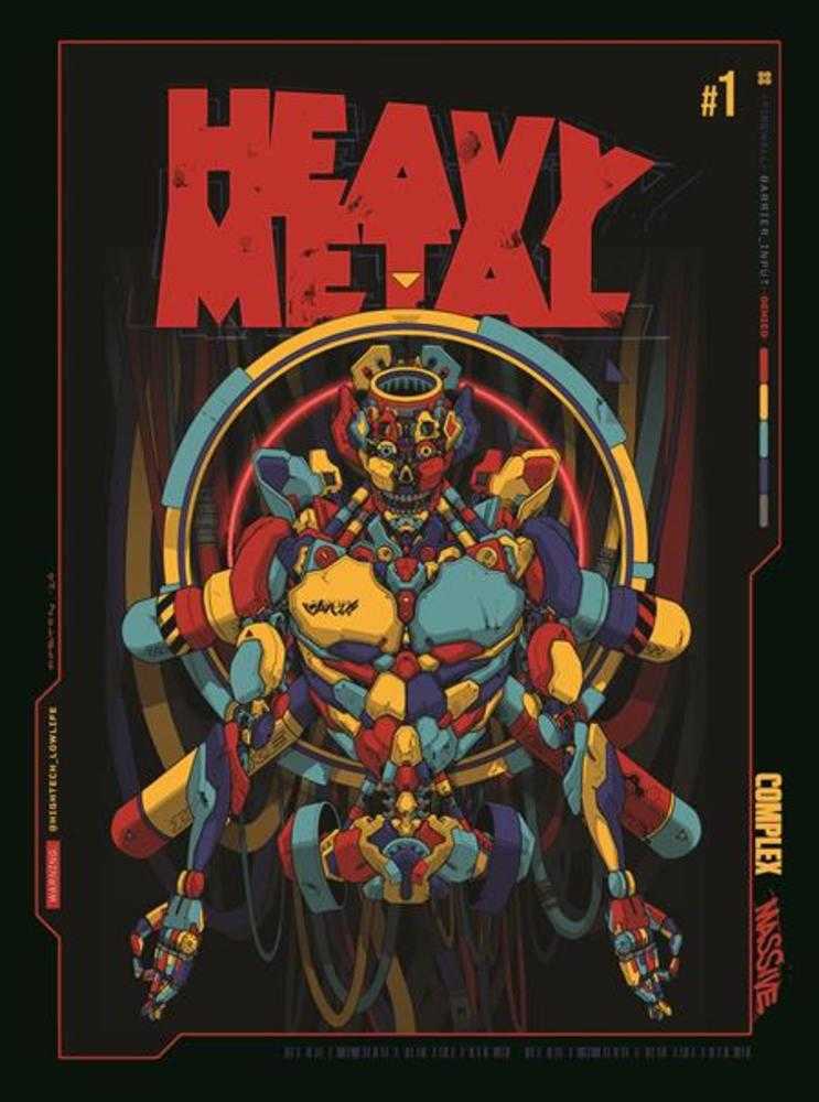Heavy Metal Magazine #1 Hardcover Limited Edition (Mature) | BD Cosmos