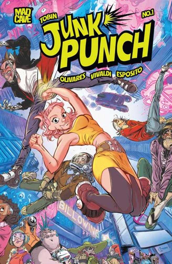 Junk Punch #1 (Of 5) MAD CAVE A Carlos Javier Olivares 06/03/2026 | BD Cosmos