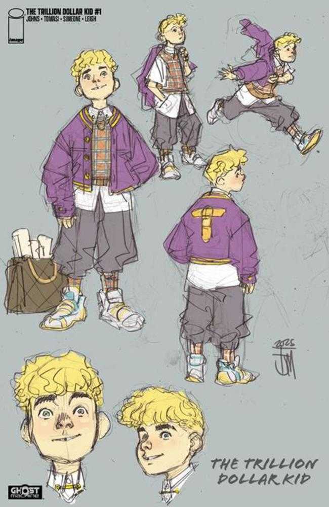 Trillion Dollar Kid #1 [Of 2] Image D 1:20 Manapul Design 06/17/2026** | BD Cosmos