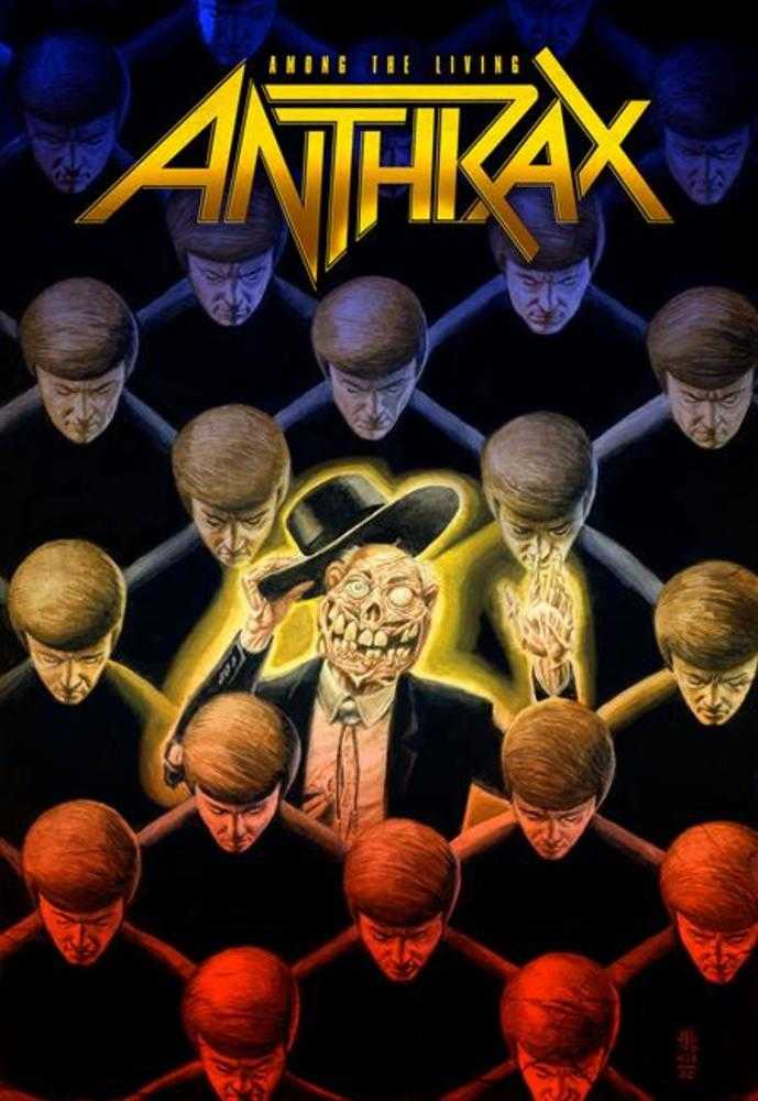 Anthrax Hardcover Among The Living | BD Cosmos