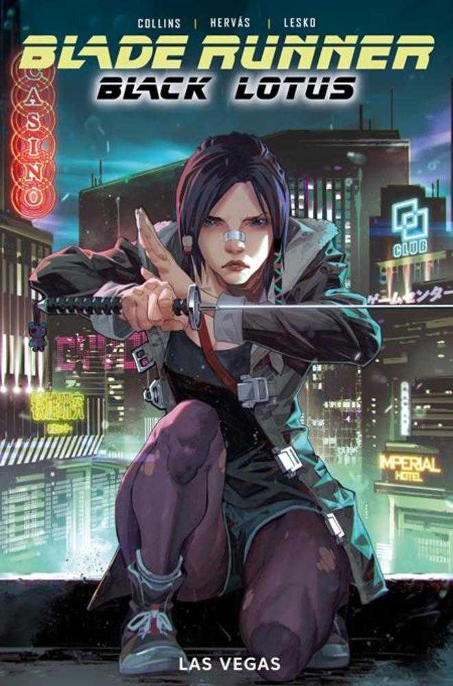 Blade Runner Black Lotus Las Vegas TPB Volume 01 Direct Market Edition Kael Ngu Cover | BD Cosmos