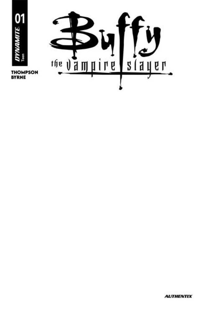 Buffy The Vampire Slayer #1 Dynamite H Blank 07/22/2026 | BD Cosmos