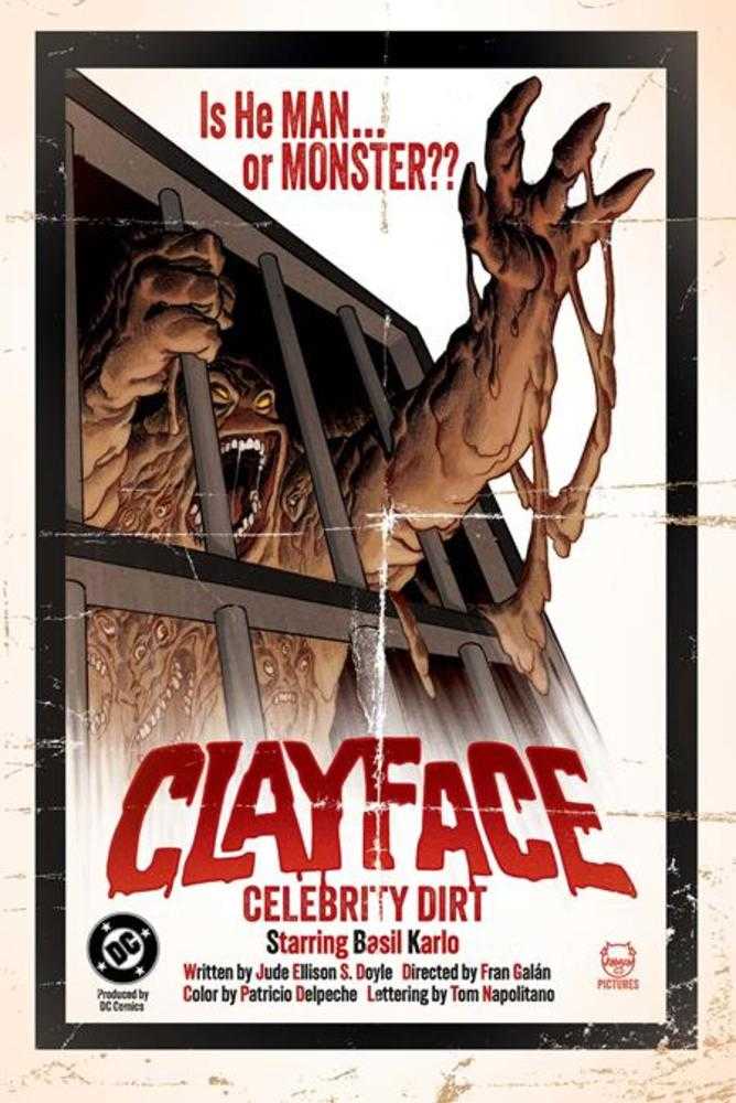 Clayface Celebrity Dirt #1 [Of 6] DC C Johnson 07/08/2026 | BD Cosmos