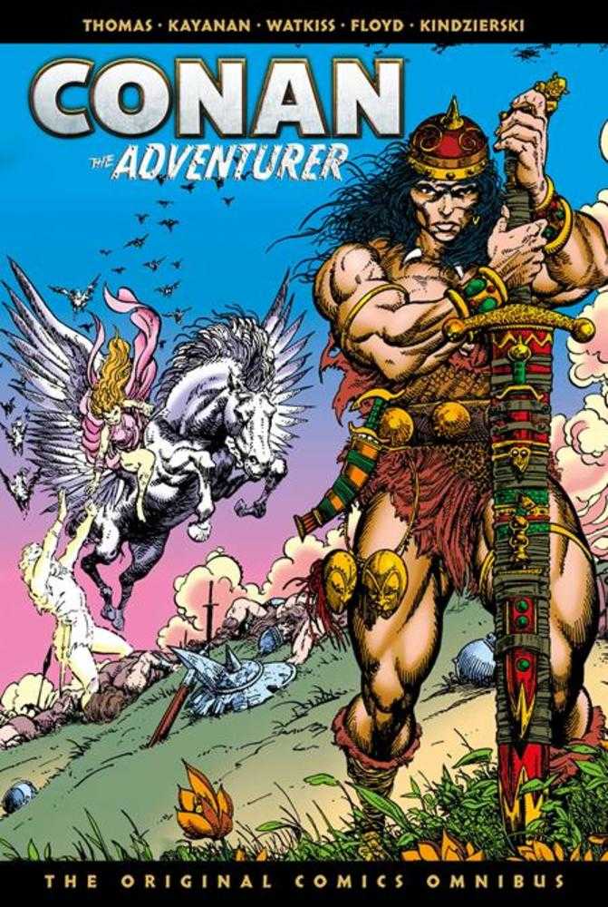 Conan The Adventurer The Original Years Omnibus Hardcover Volume 01 Direct Market Edition Rafael Kayanan Cover (Mature) | BD Cosmos