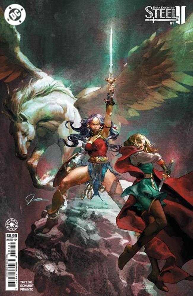 Dark Knights Of Steel II #1 (Of 12) Cover D Gerald Parel Card Stock Variant | BD Cosmos