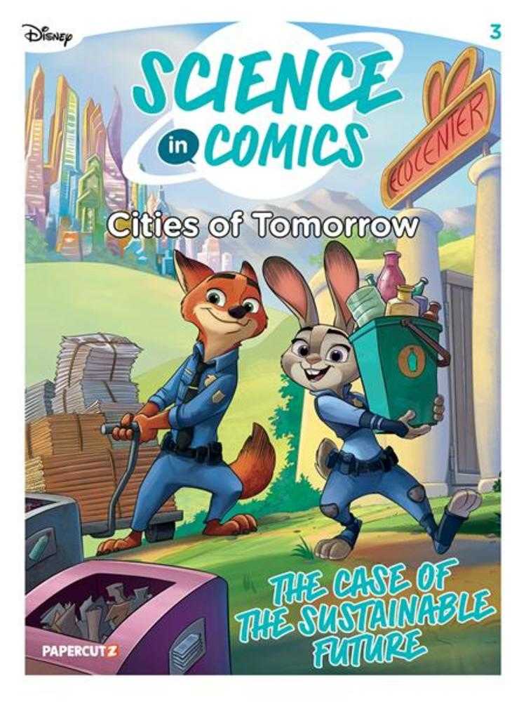 Disney Science In Comics Hardcover Cities Of Tomorrow | BD Cosmos