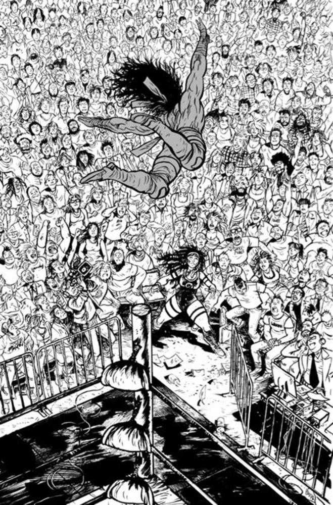 Do A Powerbomb B&W #1 [Of 3] Image D Warren Johnson 07/08/2026 | BD Cosmos
