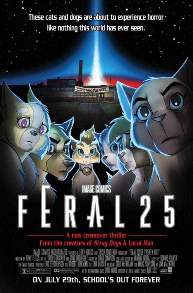 Feral #25 Image B Rodriguez & Passalaqua Homage 07/29/2026 | BD Cosmos