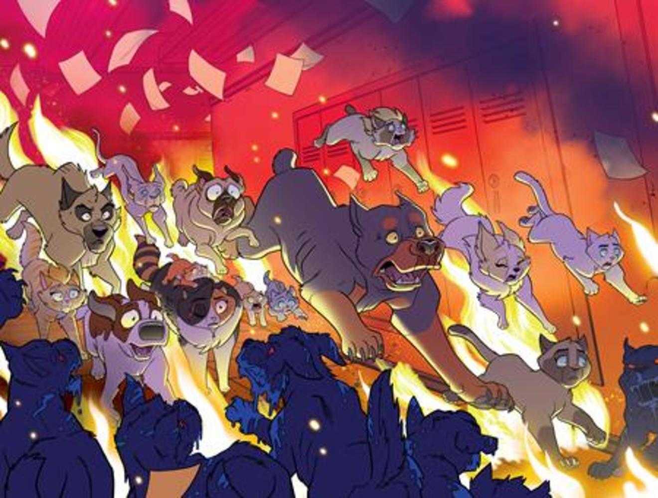 Feral #25 Image F Forstner & Rodriguez Foil Wraparound 07/29/2026 | BD Cosmos