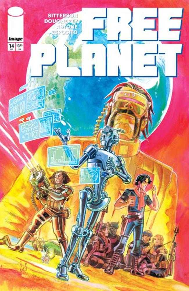 Free Planet #14 Image B Dougherty 07/08/2026 | BD Cosmos