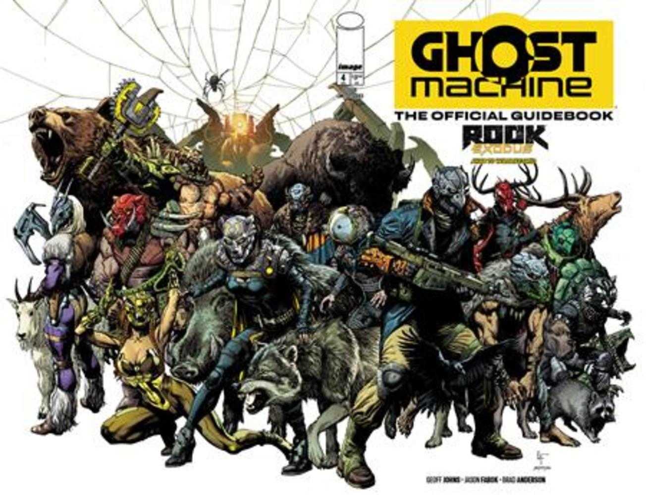 Ghost Machine The Official Guidebook #4 [Of 5] Image A Frank & Anderson Wraparound 07/01/2026 | BD Cosmos