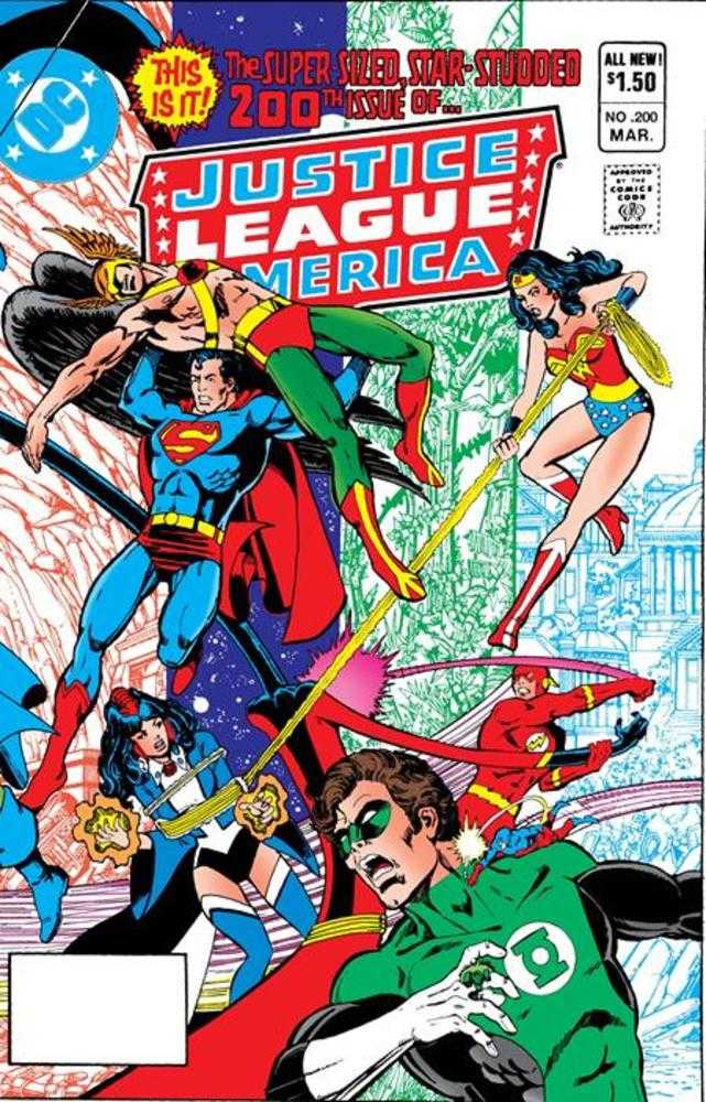 Justice League Of America #200 DC Facsimile A Perez 07/22/2026 | BD Cosmos