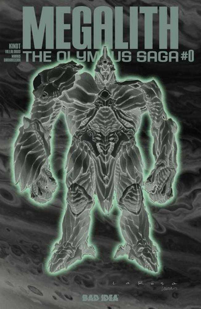 Olympus Saga Megalith #0 [Of 4] BAD IDEA D Larosa Glow In The Dark 07/15/2026 | BD Cosmos