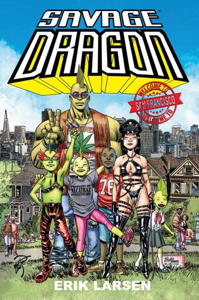 Savage Dragon Welcome To San Francisco TPB | BD Cosmos