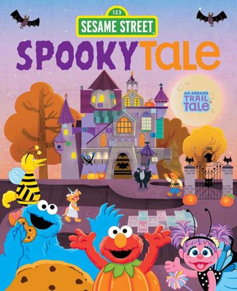 Sesame Street Spookytale Hardcover A Halloween Visit To Counts Castle (An Abrams Trail Tale) | BD Cosmos