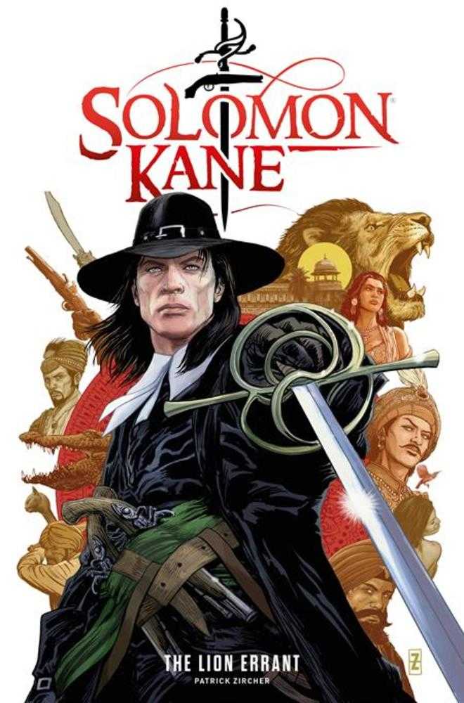 Solomon Kane The Lion Errant #1 [Of 4] Titan F Zircher Foil 07/22/2026 | BD Cosmos