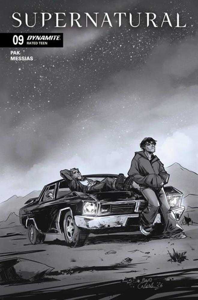 Supernatural #9 Dynamite G 1:10 Cousens Line Art 07/29/2026 | BD Cosmos
