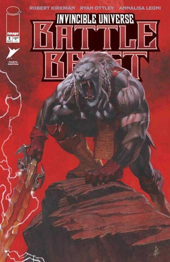 Invincible Universe Battle Beast #2 Image 4th Printing | BD Cosmos
