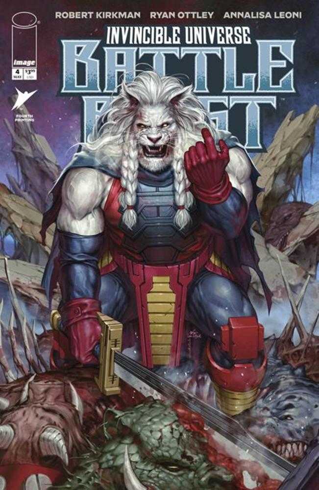 Invincible Universe Battle Beast #4 Image 4th Printing 05/20/2026 | BD Cosmos