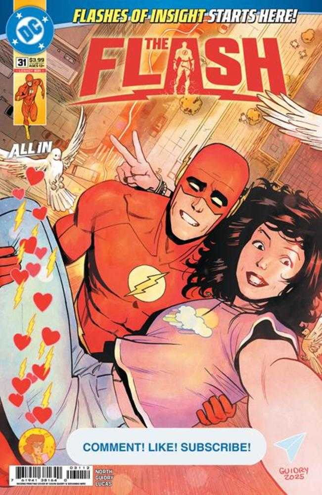 Flash #31 DC 2nd Print Cover A Gavin Guidry 06/24/2026 | BD Cosmos