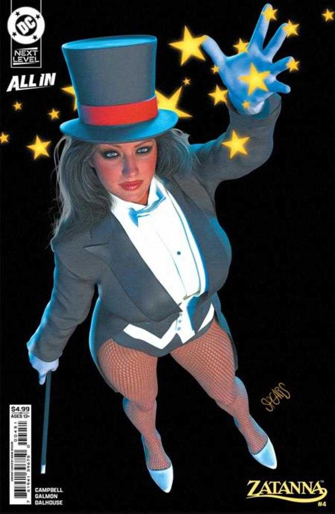 Zatanna (2026) #4 DC E Mark Spears Card Stock 07/22/2026 | BD Cosmos
