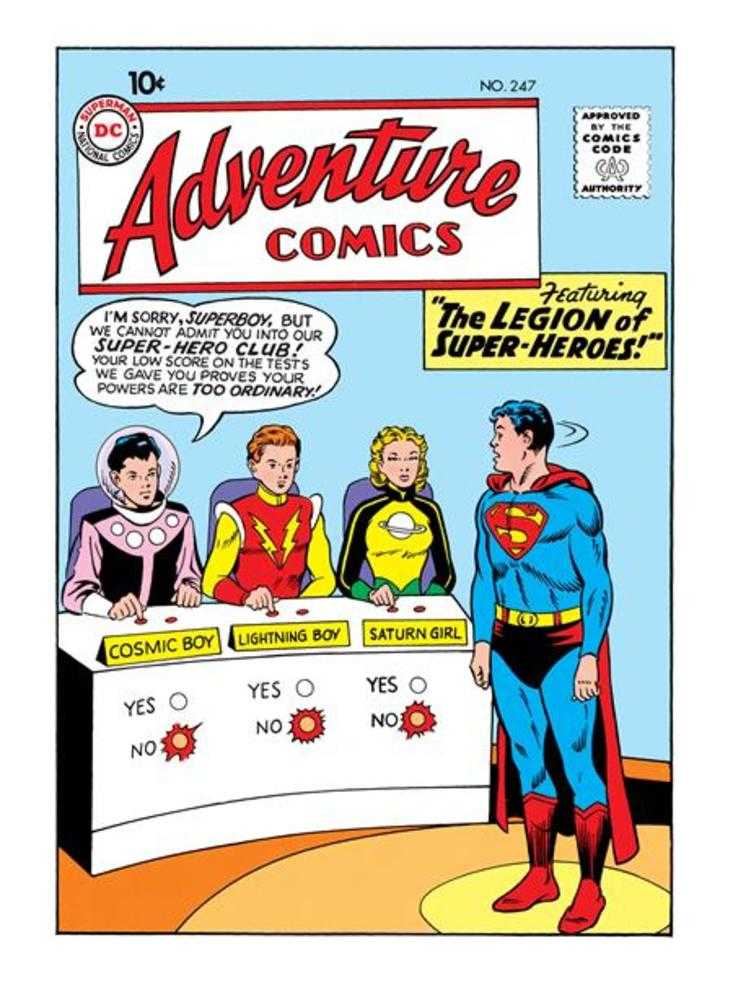 Adventure Comics #247 DC Facsimile B Blank 08/12/2026 | BD Cosmos