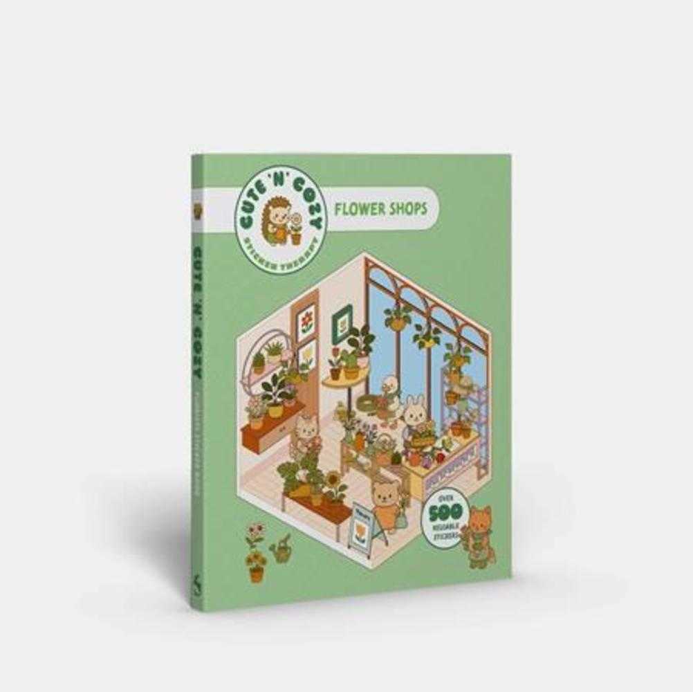 Cute N Cozy Sticker Therapy Flower Shop TPB | BD Cosmos