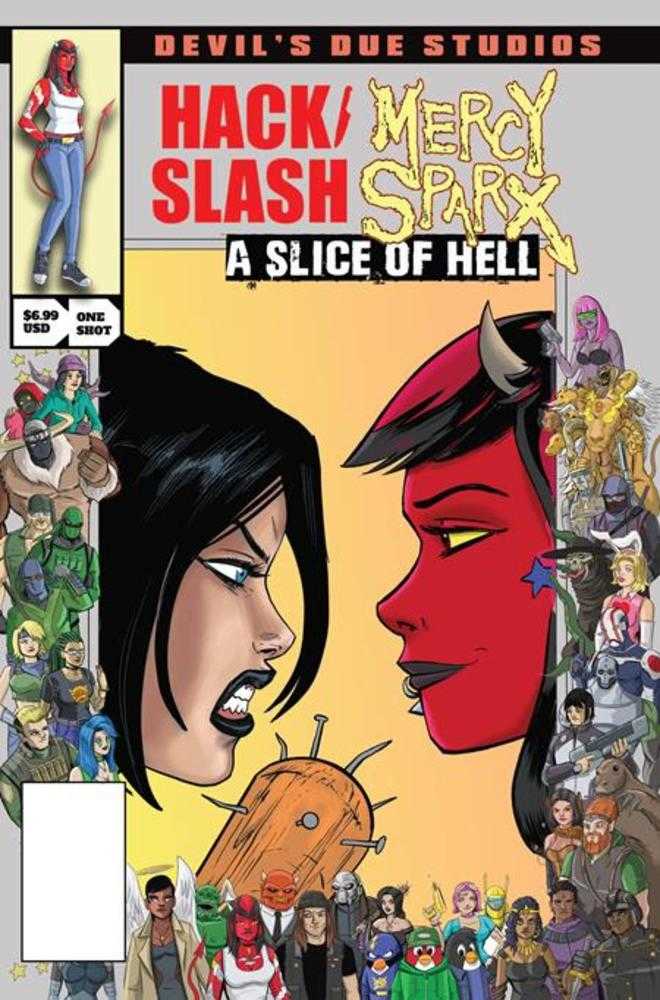 Devils Due Presents Hack Slash Mercy Sparx #1 [One Shot] Massive B Seeley Homage 08/05/2026 | BD Cosmos