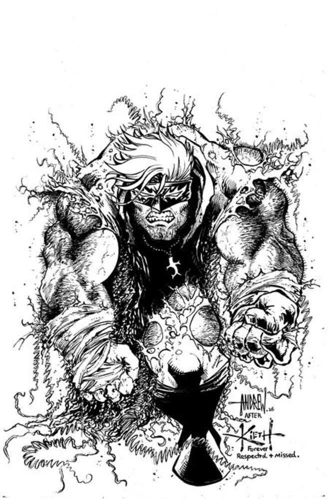 Final Boss #9 Image D 1:25 Mangum B&W Virgin 08/26/2026 | BD Cosmos