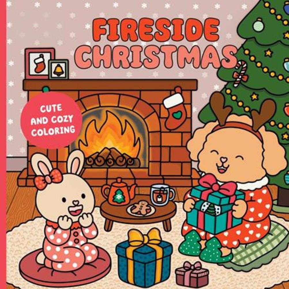 Fireside Christmas TPB A Cute & Cozy Coloring Book | BD Cosmos
