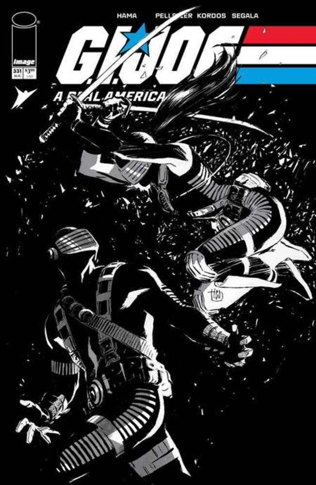 G.I. Joe A Real American Hero #331 Image B Weeks B&W 08/12/2026 | BD Cosmos