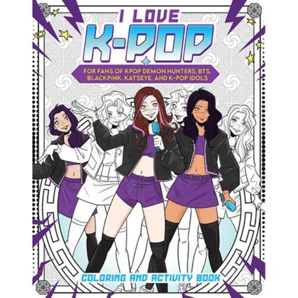 I Love K Pop TPB Coloring And Activity Book | BD Cosmos