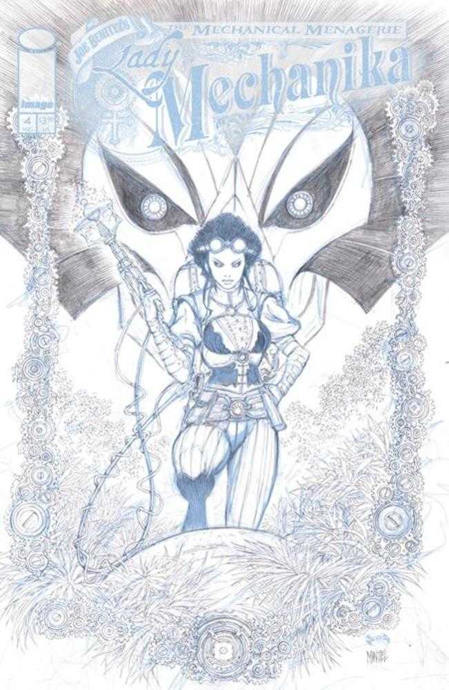 Lady Mechanika The Mechanical Menagerie #4 [Of 4] Image C 1:10 Benitez B&W 08/19/2026 | BD Cosmos