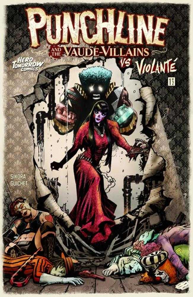 Punchline And The Vaude Villains vs Violante #1 [Of 2] Asylum A Guichet 08/05/2026 | BD Cosmos