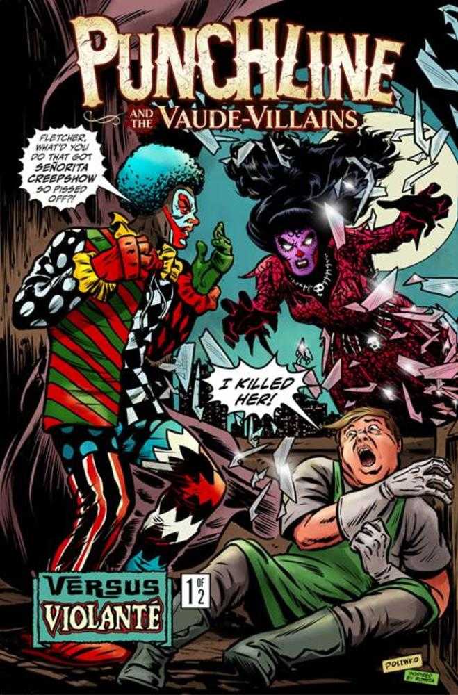 Punchline And The Vaude Villains vs Violante #1 [Of 2] Asylum B Poliwko 08/05/2026 | BD Cosmos