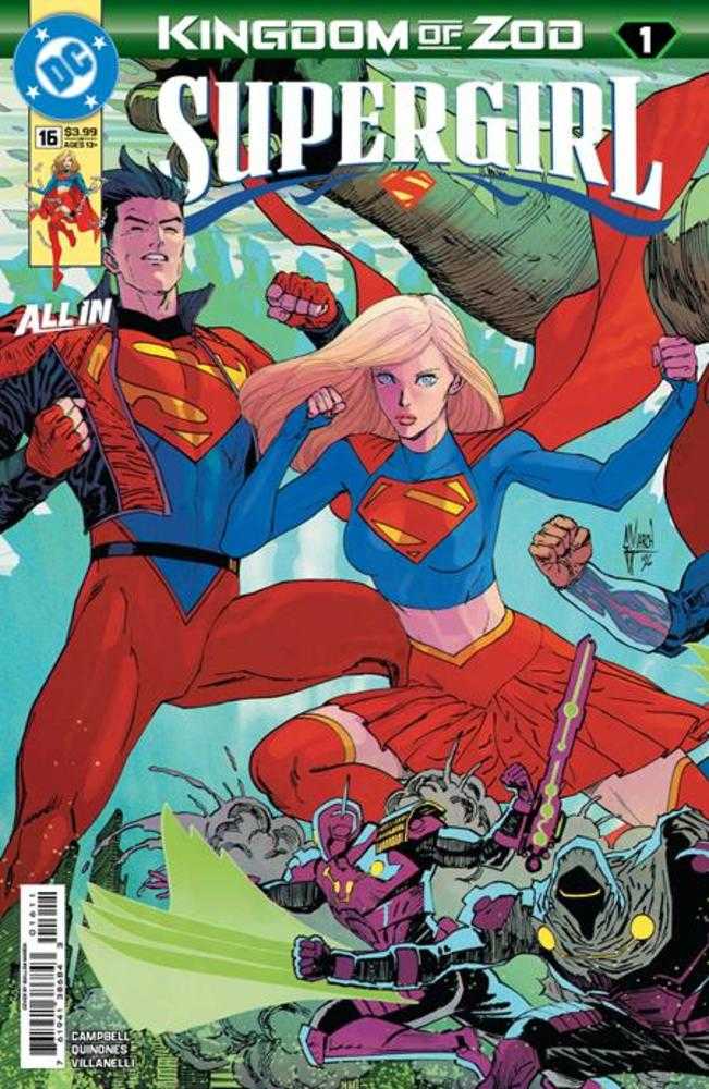 Supergirl #16 Cover A Guillem March Connecting (Kingdom Of Zod) | BD Cosmos