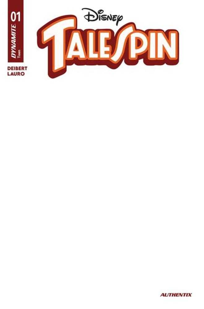 Talespin #1 Dynamite G Blank 08/19/2026 | BD Cosmos
