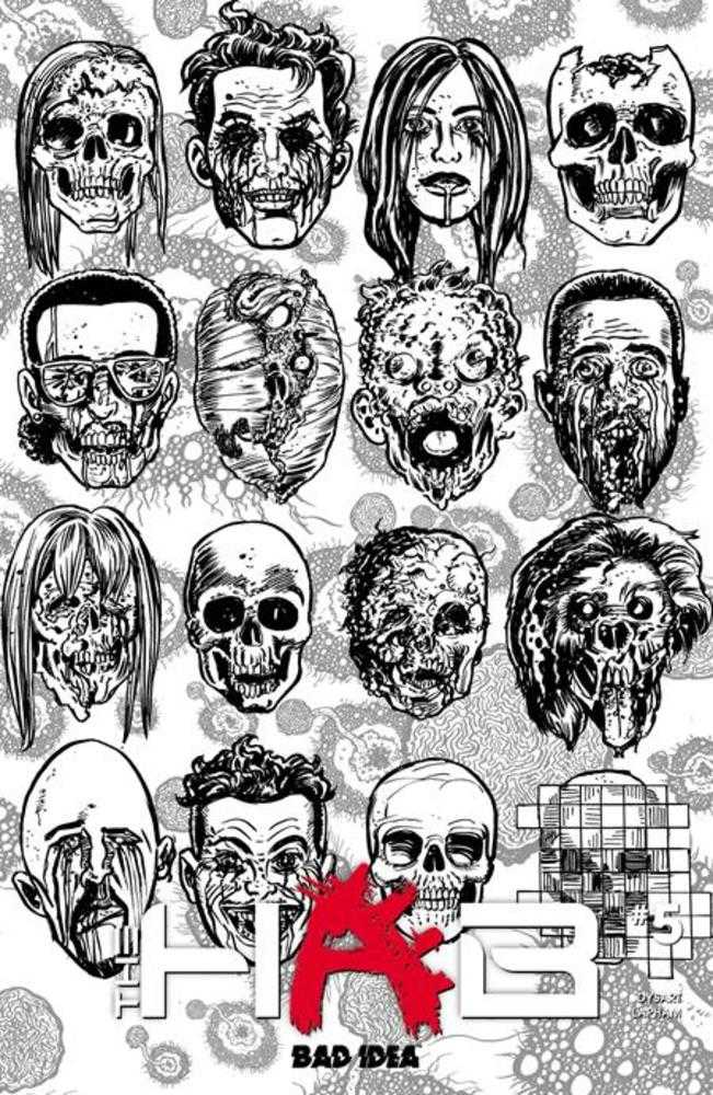Hab #5 [Of 5] Bad Idea E Lapham B&W Dead Skulls 08/26/2026 | BD Cosmos