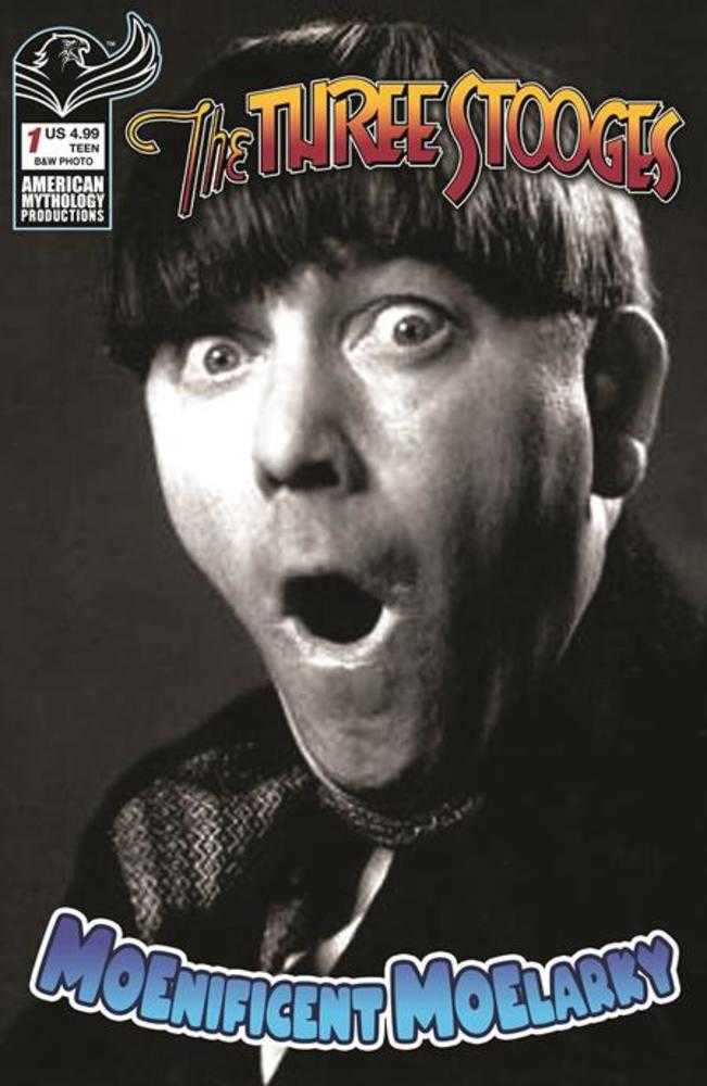 Three Stooges Magnificent Moelarky #1 Prana C B&W Photo 08/26/2026 | BD Cosmos