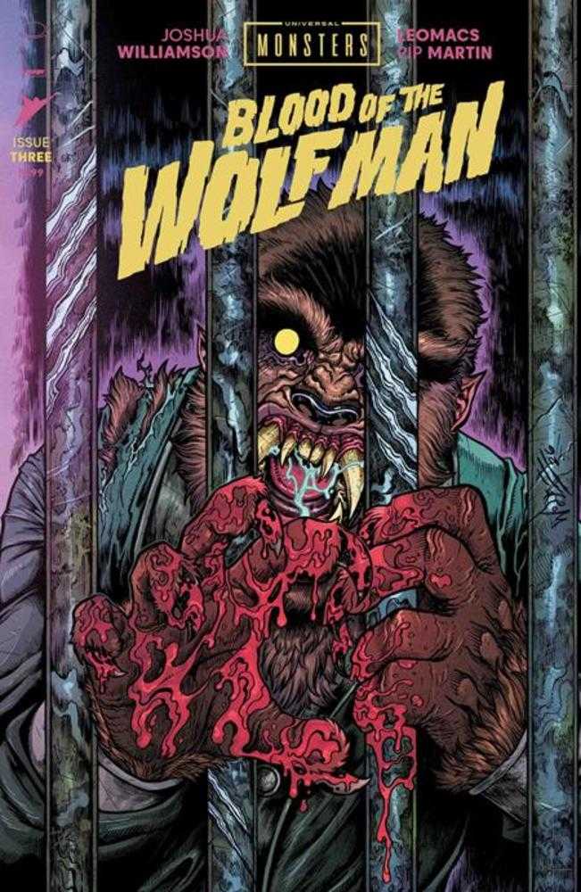 Universal Monsters Blood Of The Wolf Man #3 [Of 4] Image C 1:10 Wolf Connecting 08/26/2026 | BD Cosmos