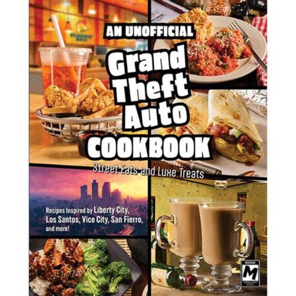 Unofficial Grand Theft Auto Cookbook Hardcover | BD Cosmos
